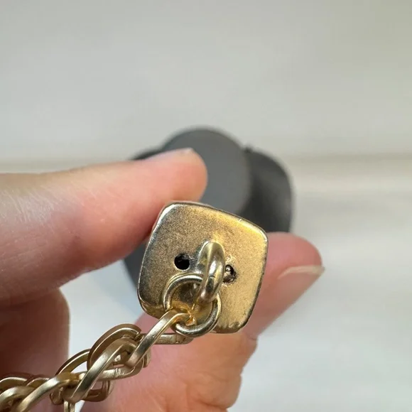 Vintage CHANEL Charm Necklace - Ivory Enamel, Made in France
